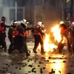 Protesti u Albaniji: Zapaljena zgrada…