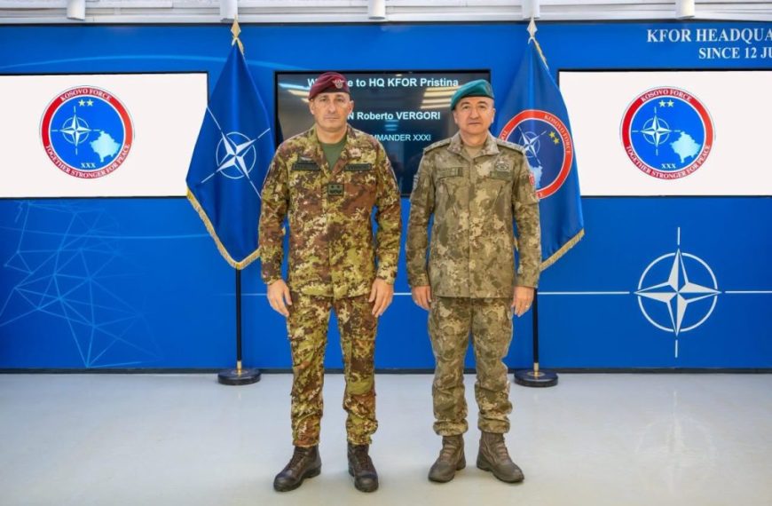 Ulutaš dočekao novog komandanta KFOR-a Roberta Vergorija